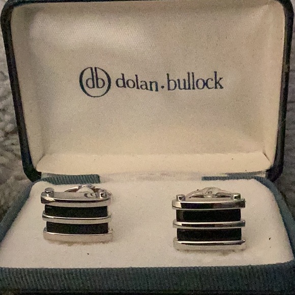 Vintage NIB Dolan Bullock Sterling Silver Cuff Links - Picture 1 of 6